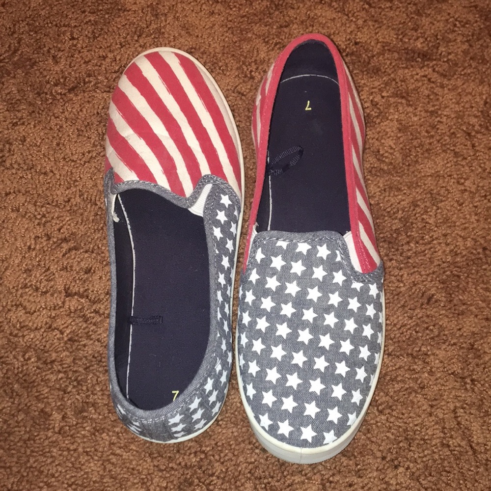 American Flag Sneakers